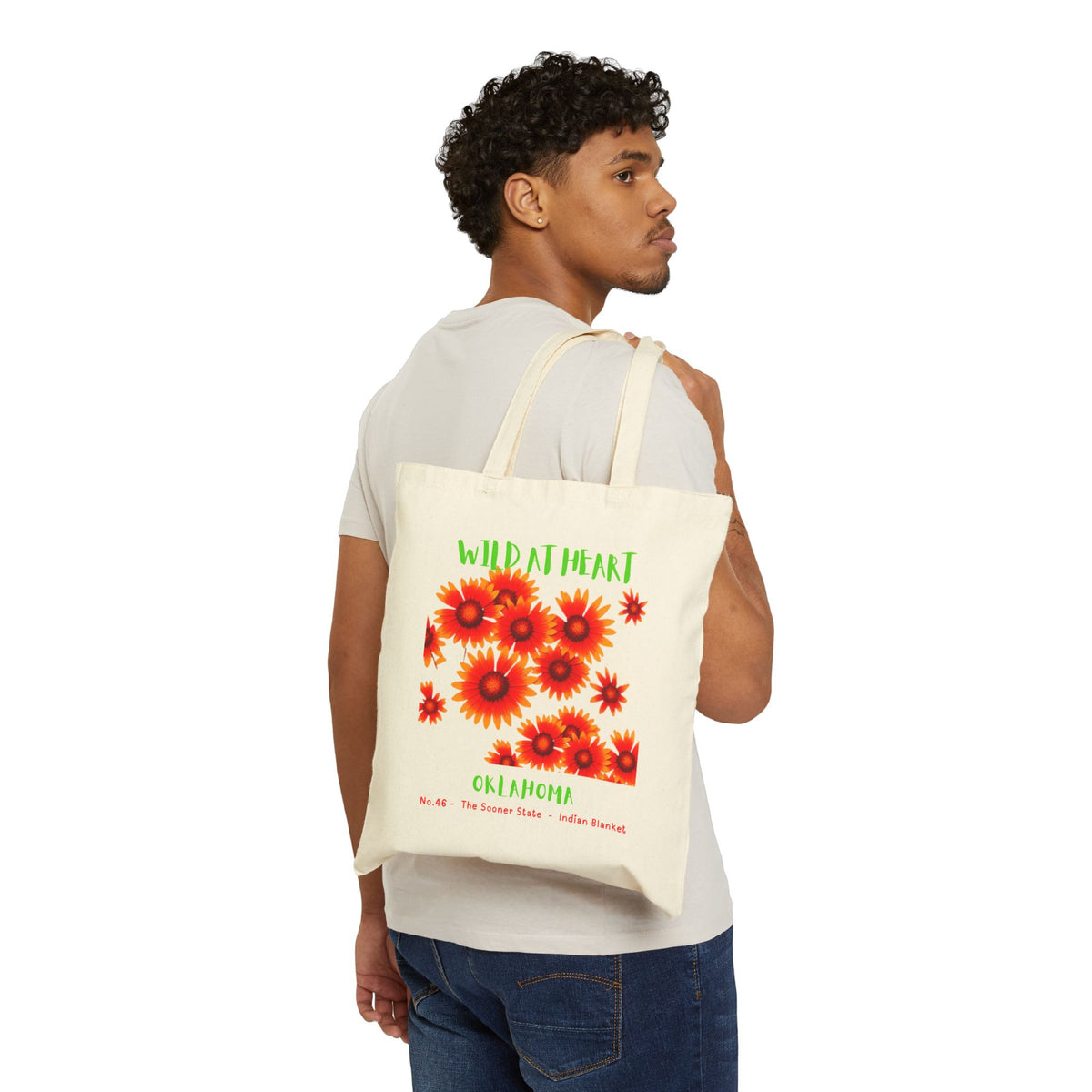 Oklahoma Wild at Heart Tote Bag