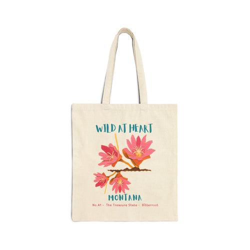 Montana Wild at Heart Tote Bag
