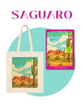 Wild at Heart Saguaro National Park Gift Set – Activity Book + Canvas Tote, Kids Explorer Bundle