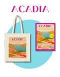 Wild at Heart Acadia National Park Gift Set – Activity Book + Canvas Tote, Kids Explorer Bundle