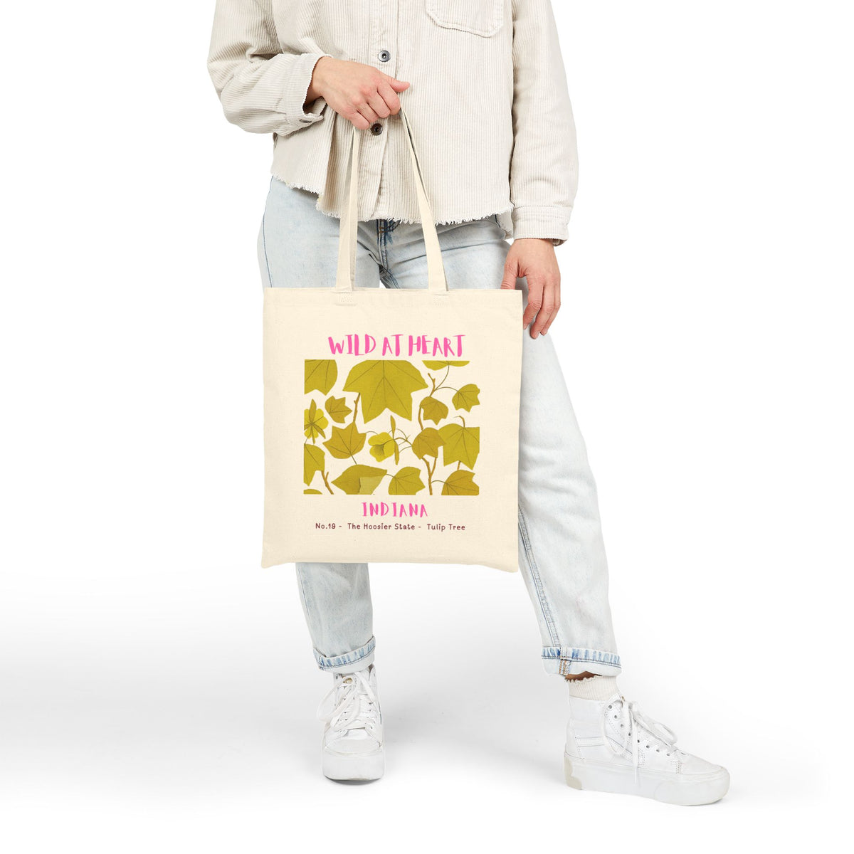 Indiana Wild at Heart Tote Bag
