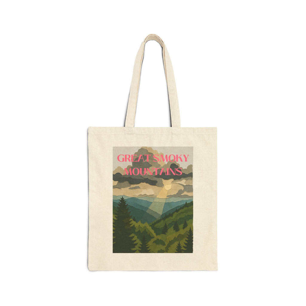 Wild at Heart Great Smoky Mountains Tote Bag – Canvas Tote, Kids Adventure Gift