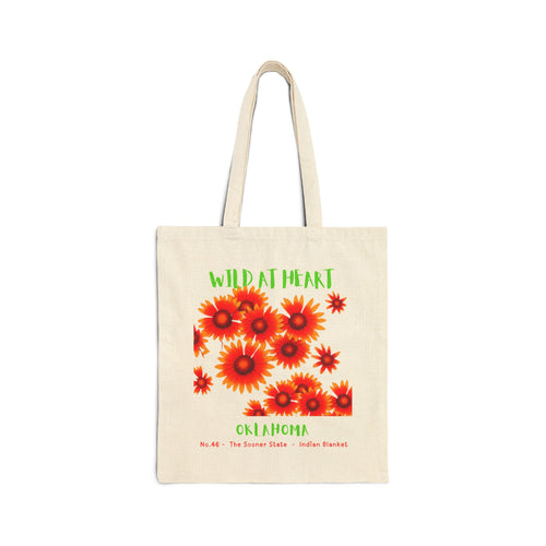 Oklahoma Wild at Heart Tote Bag