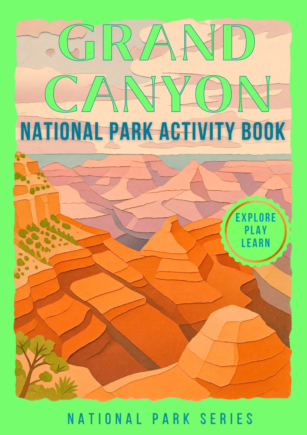 Grand Canyon Activity Book for Kids