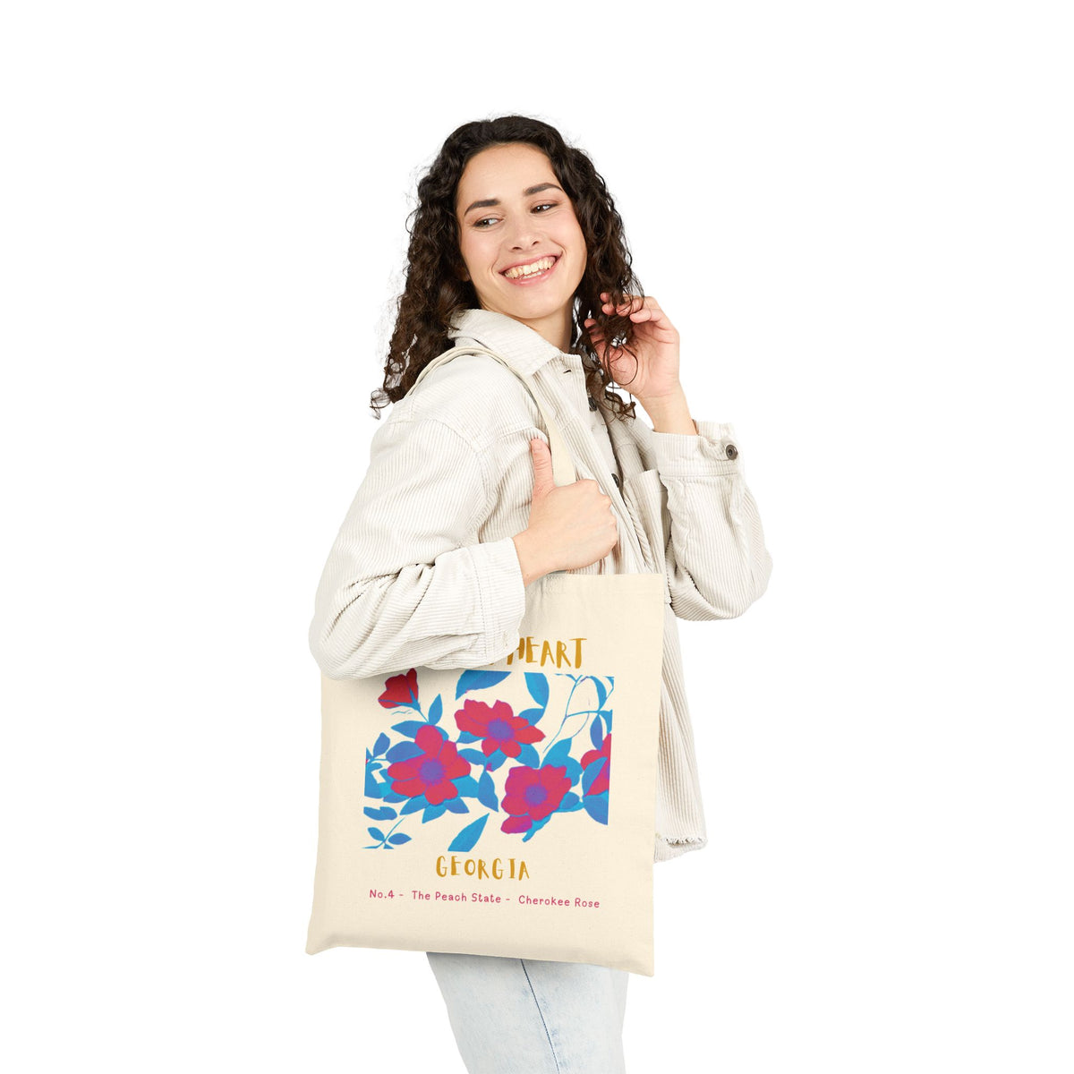 Georgia Wild at Heart Tote Bag