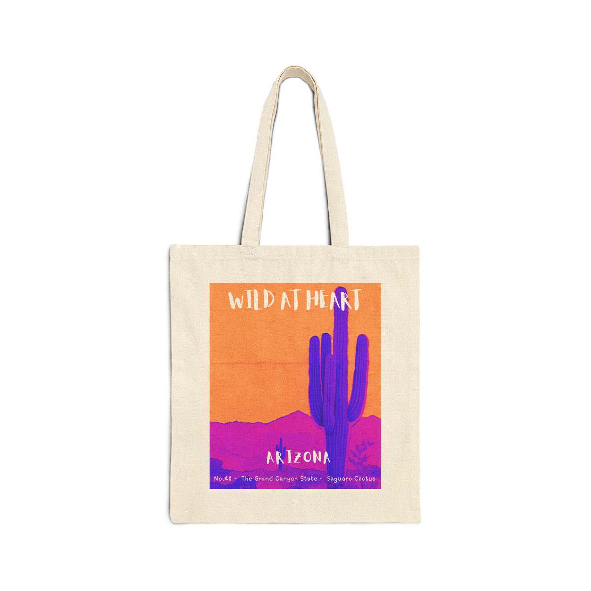 Arizona Wild at Heart Tote Bag