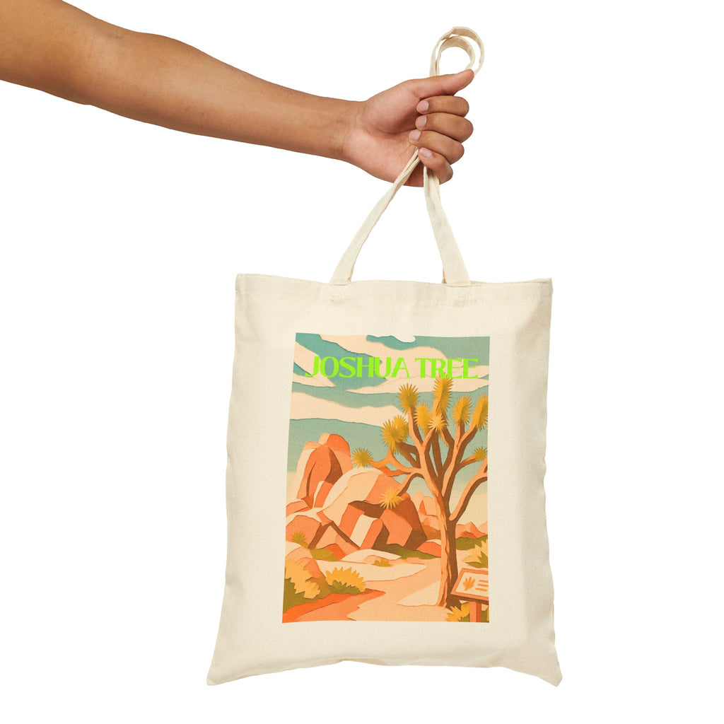 Joshua Tree Wild at Heart Tote - Retro National Park Tote