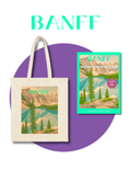 Wild at Heart Banff National Park Gift Set – Activity Book + Canvas Tote, Kids Explorer Bundle