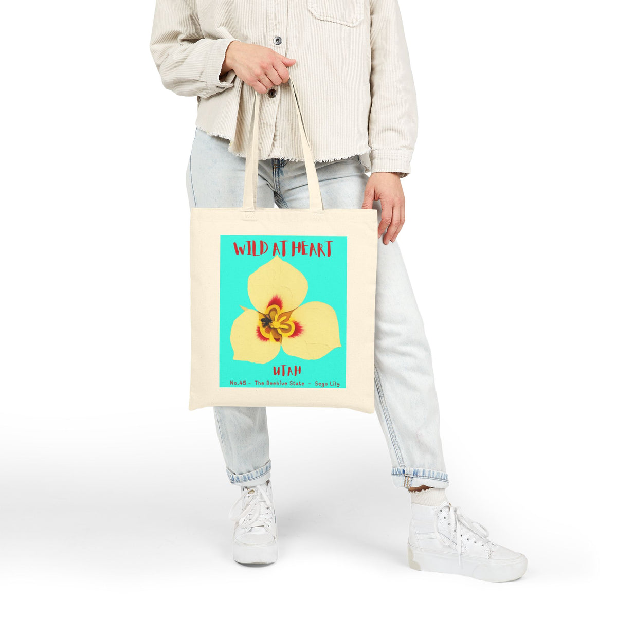 Utah Wild at Heart Tote Bag