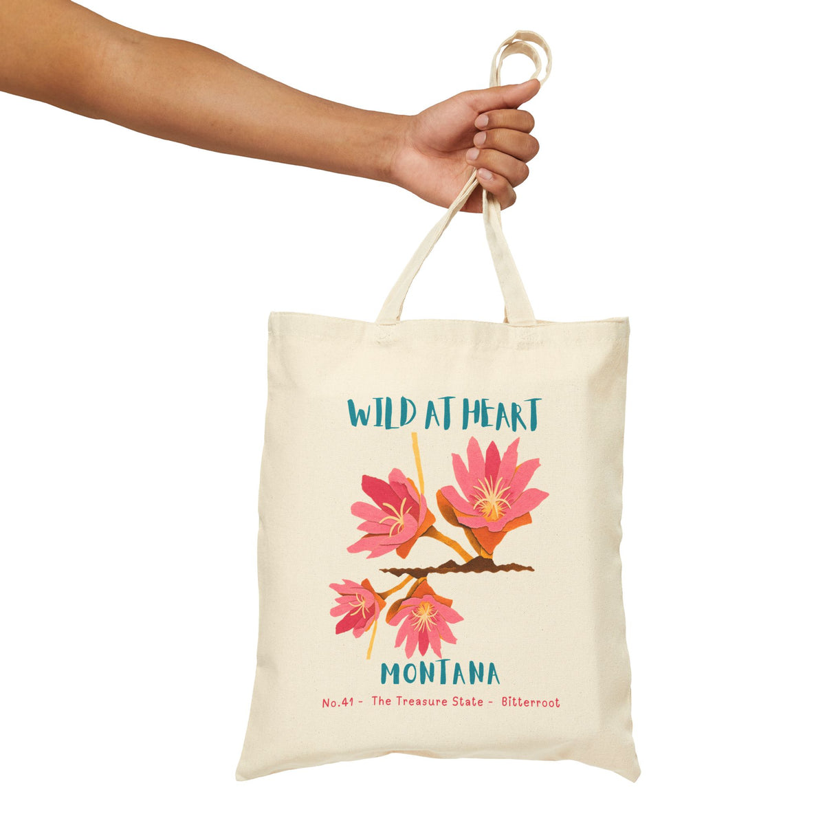 Montana Wild at Heart Tote Bag