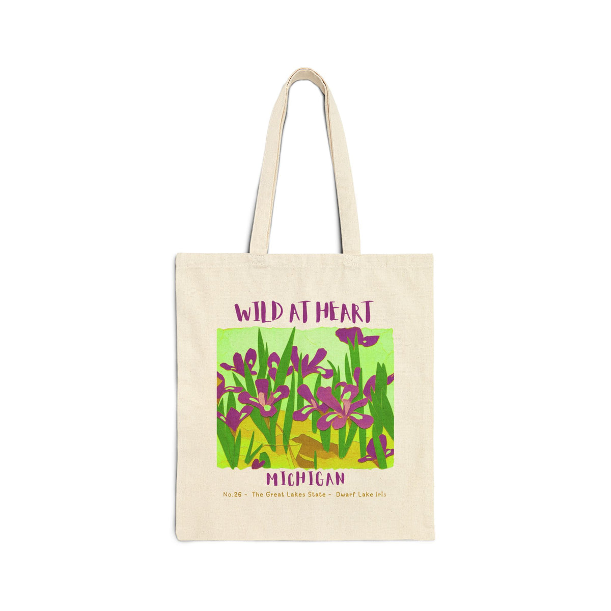 Michigan Wild at Heart Tote Bag