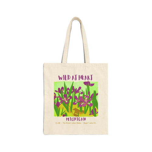 Michigan Wild at Heart Tote Bag