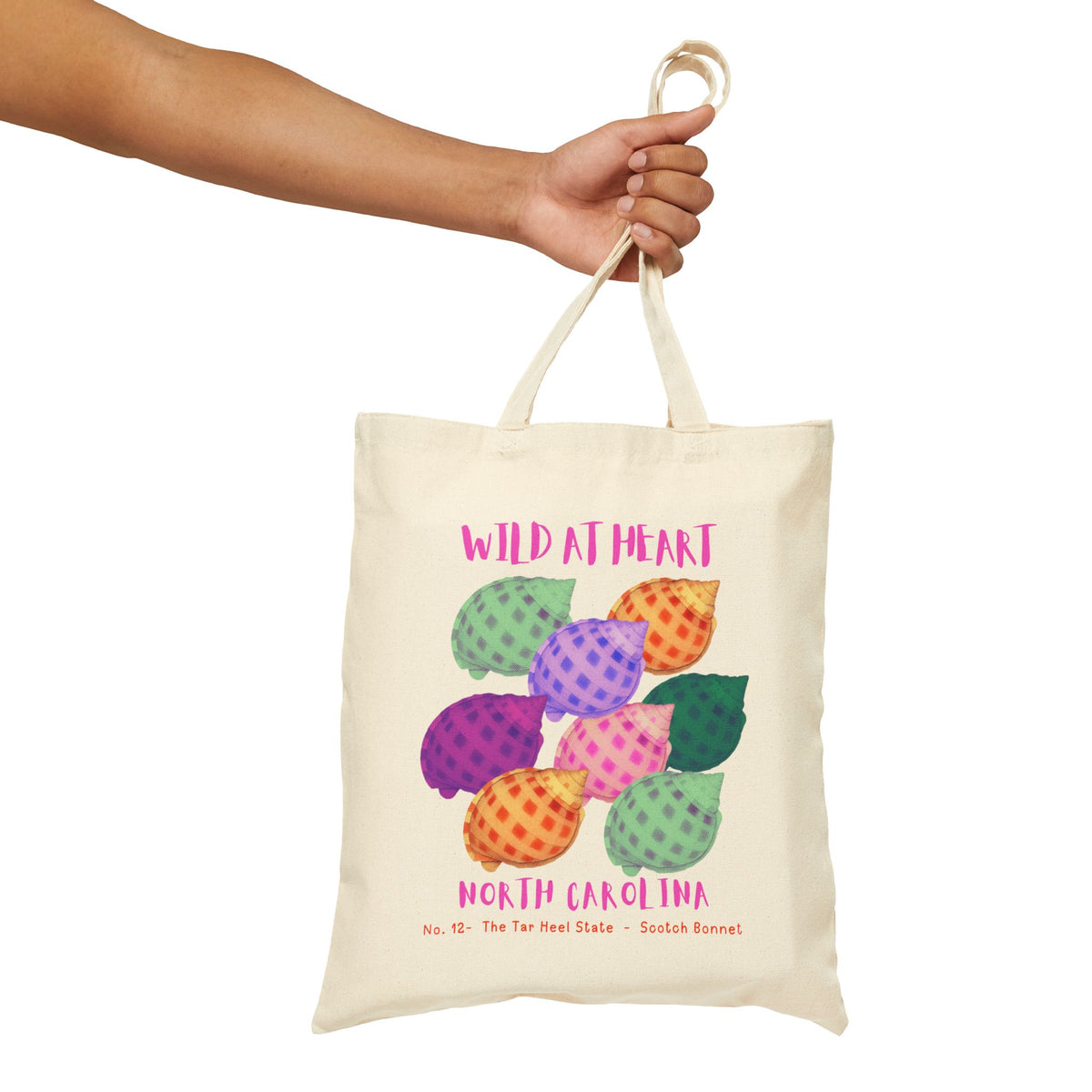 North Carolina Wild at Heart Tote Bag