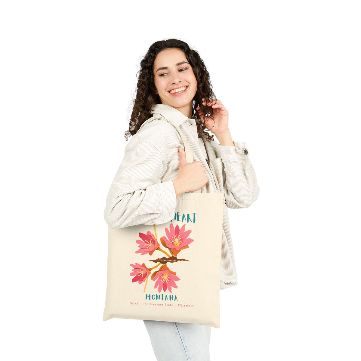 Montana Wild at Heart Tote Bag