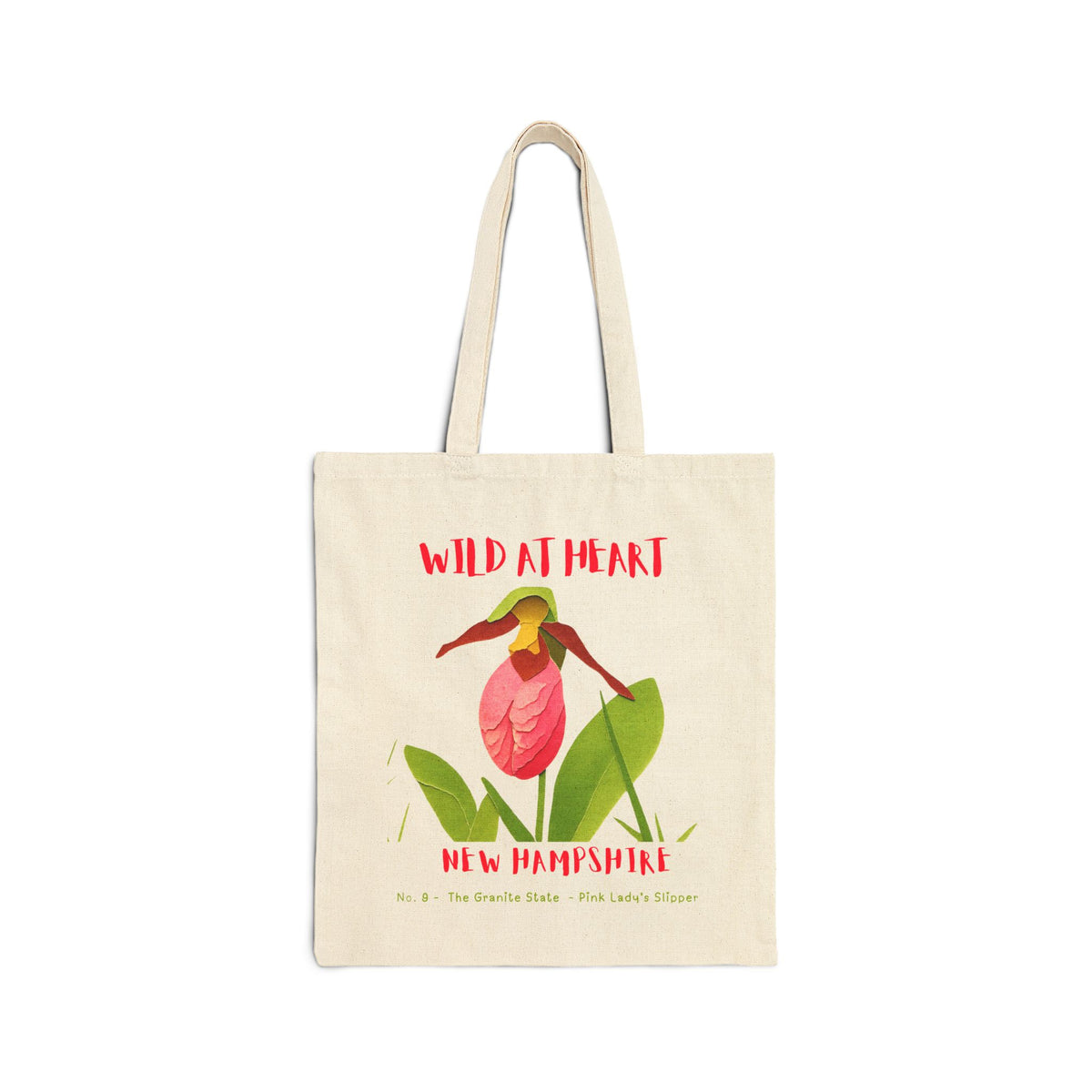 New Hampshire Wild at Heart Tote Bag