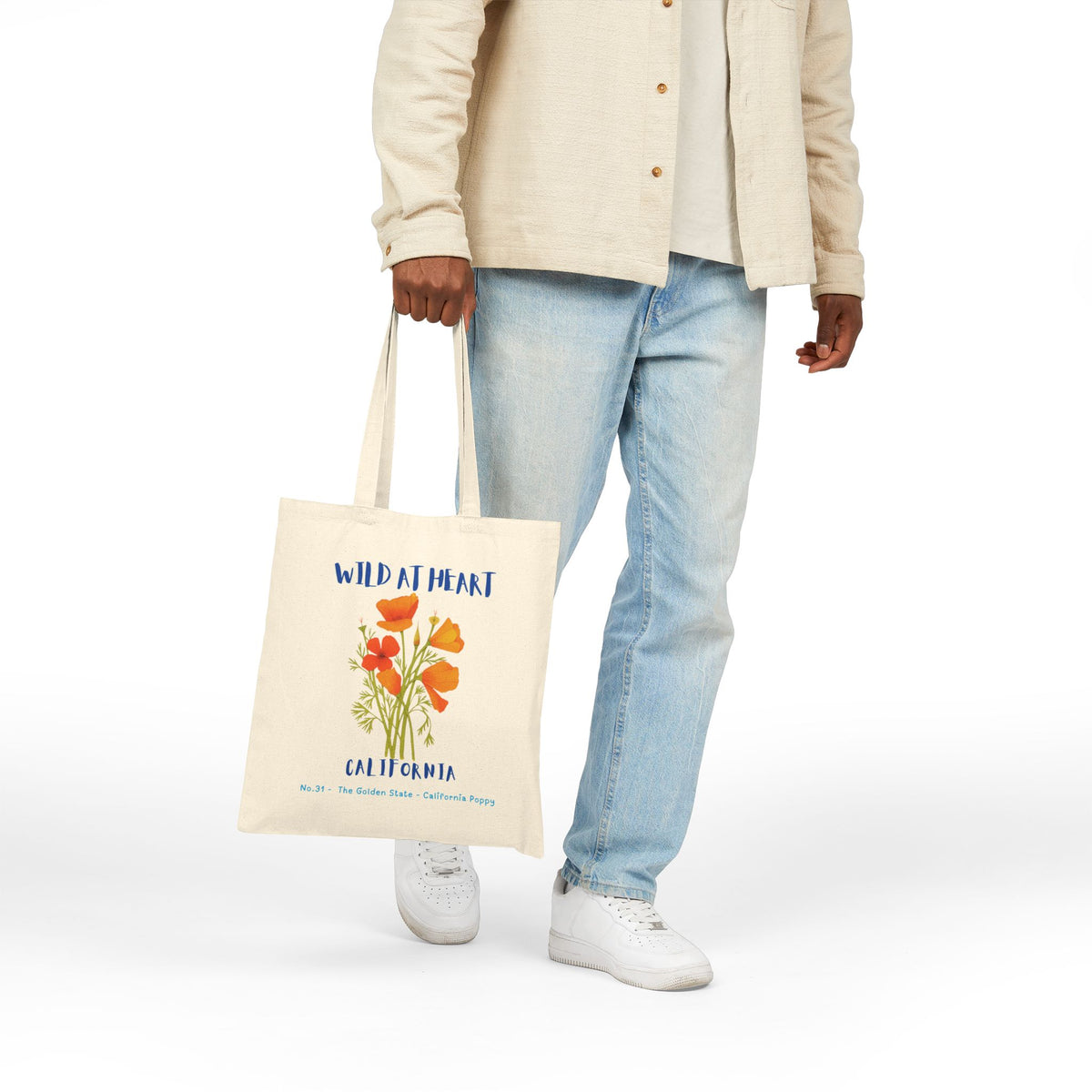 California Wild at Heart Tote Bag