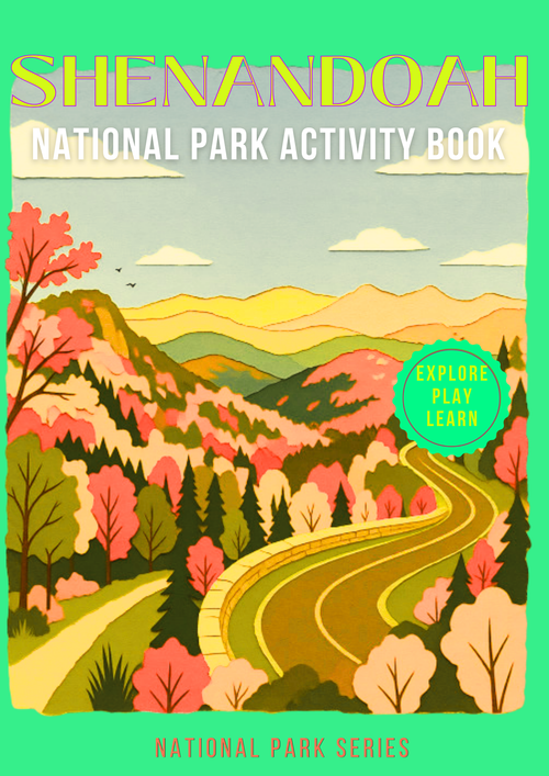 Shenandoah National Park Activity Book for Kids