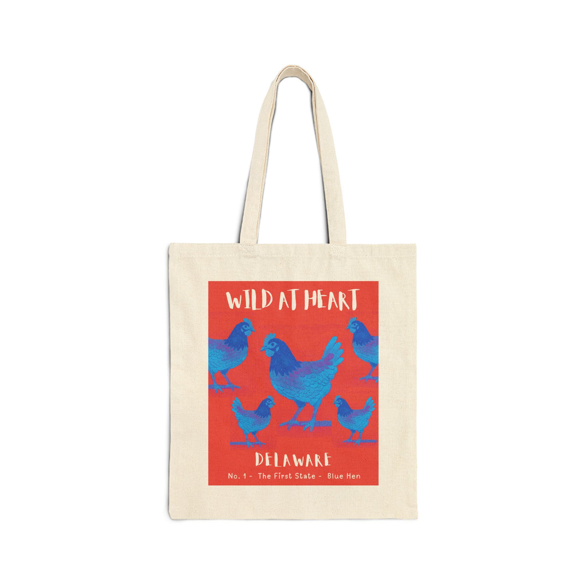 Delaware Wild at Heart Tote Bag