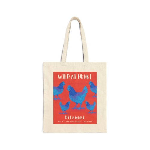 Delaware Wild at Heart Tote Bag