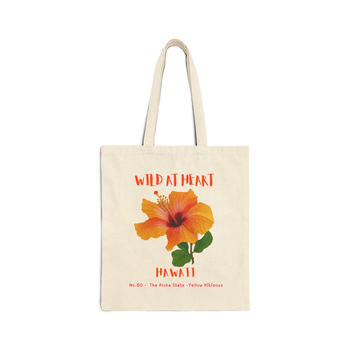 Hawaii Wild at Heart Tote Bag