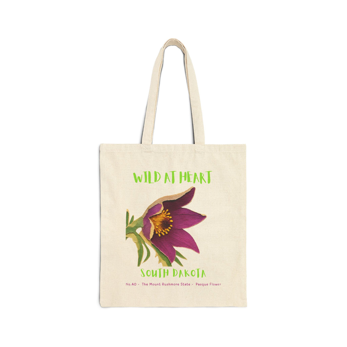 South Dakota Wild at Heart Tote Bag