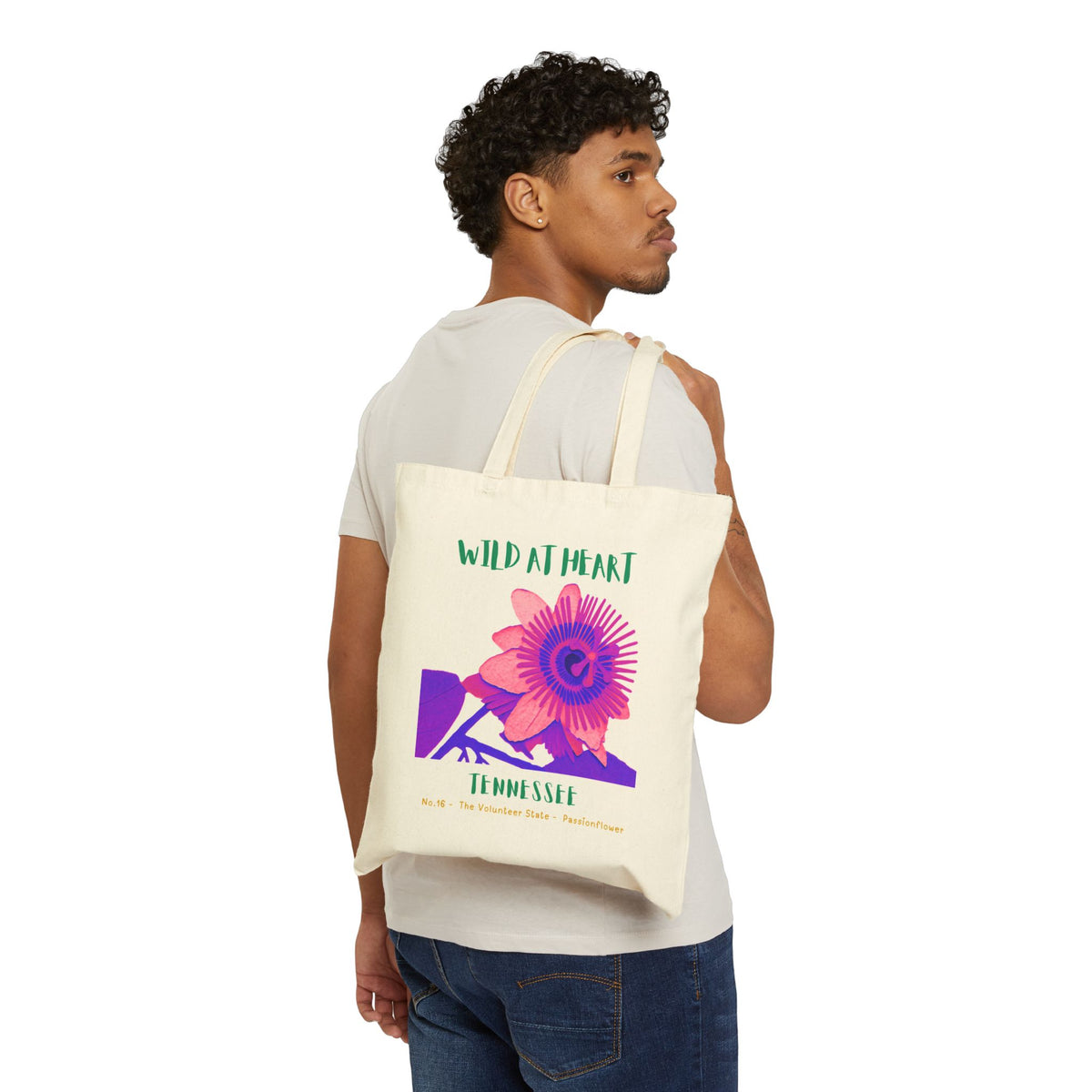 Tennessee Wild at Heart Tote Bag