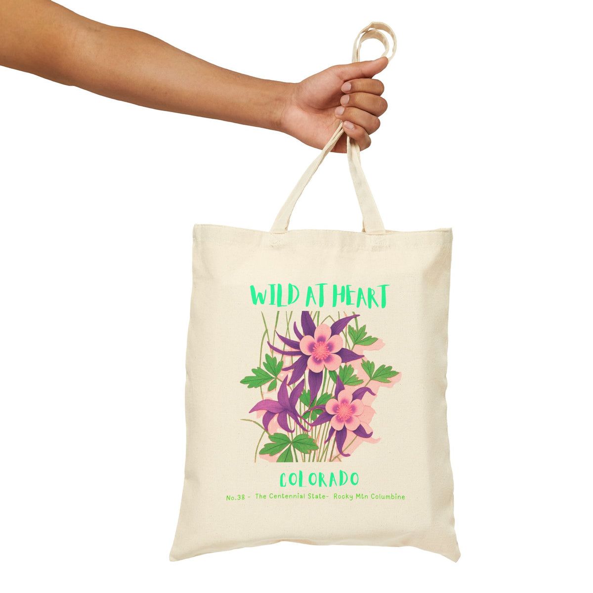 Colorado Wild at Heart Tote Bag