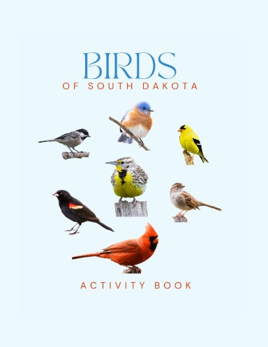 Birds of South Dakota Activity Book for Kids