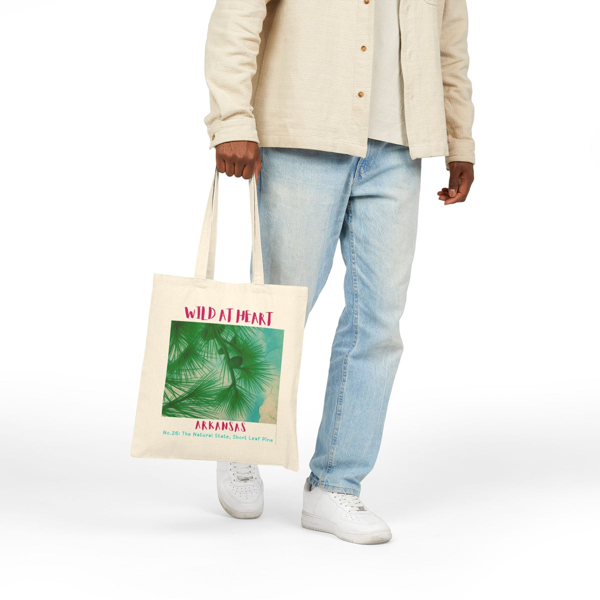 Arkansas Wild at Heart Tote Bag