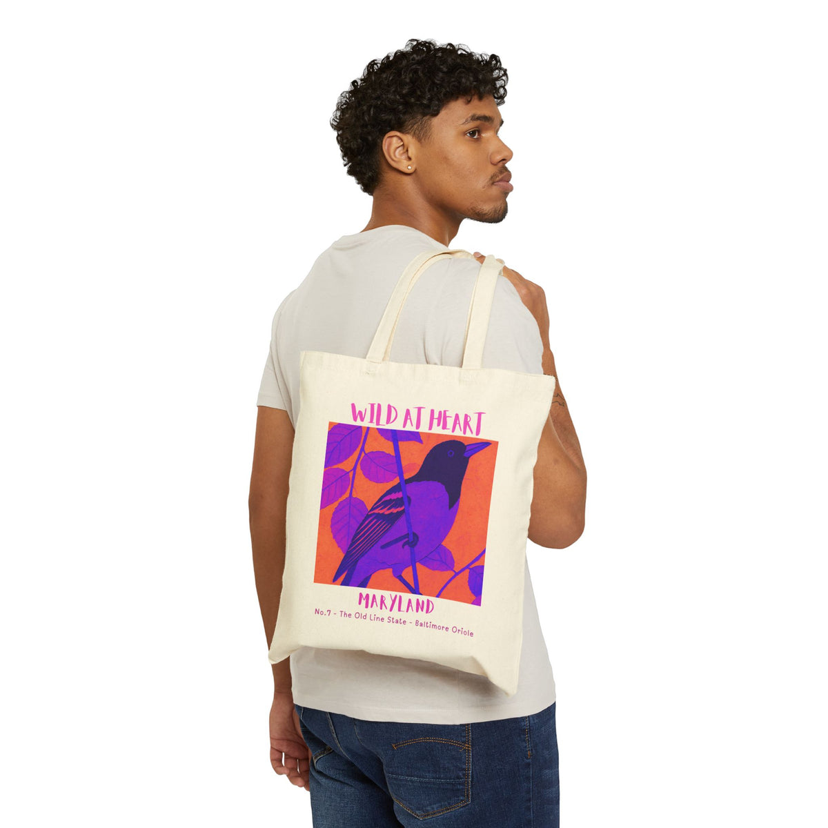 Maryland Wild at Heart Tote Bag