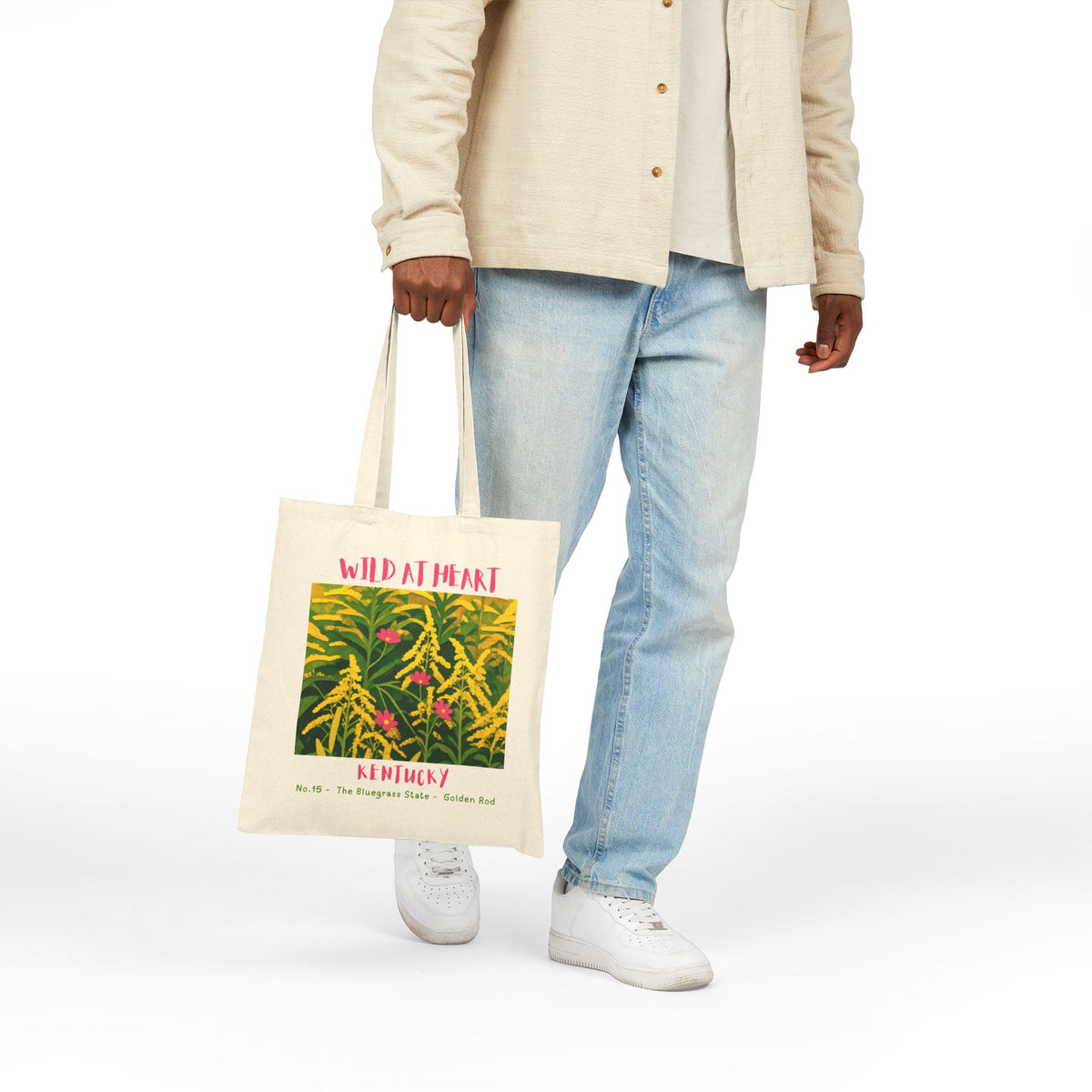 Kentucky Wild at Heart Tote Bag