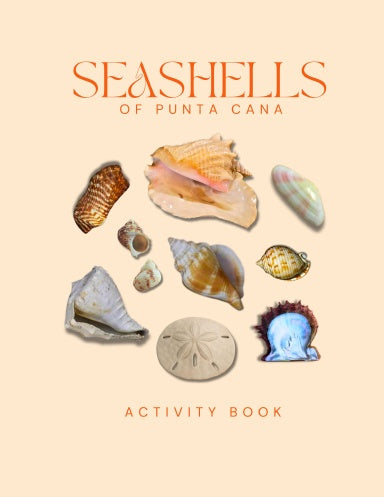 Seashells of Punta Cana Activity Book for Kids Cover