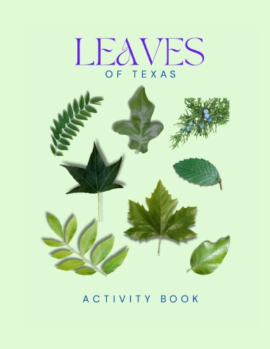 Leaves of Texas Activity Book for Kids