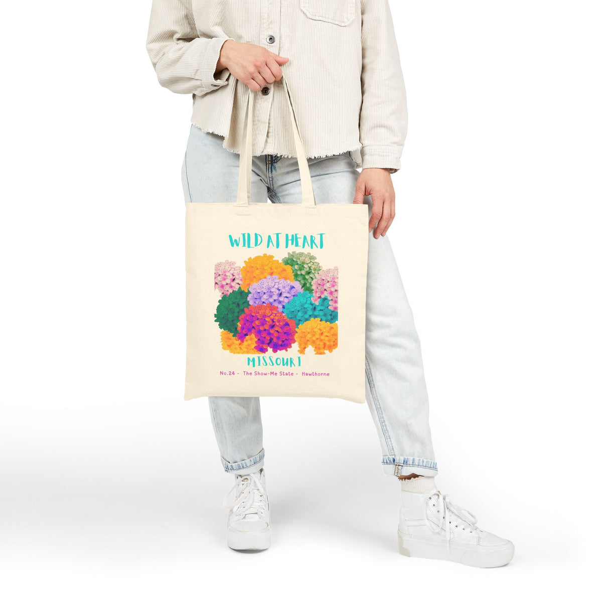 Missouri Wild at Heart Tote Bag
