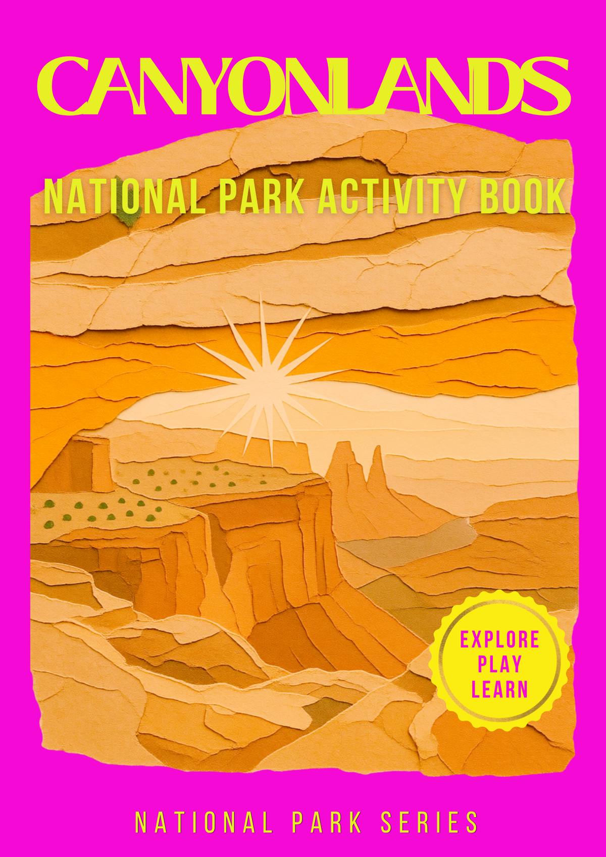 Canyonlands National Park Activity Book for Kids