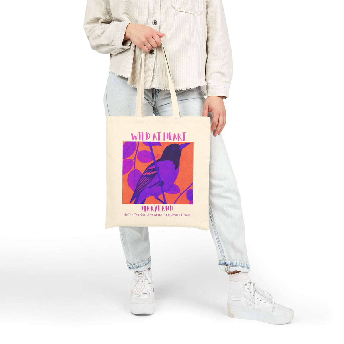 Maryland Wild at Heart Tote Bag