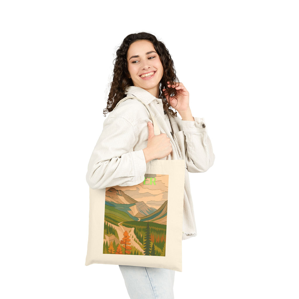 Wild at Heart Jasper Tote Bag – Canvas Tote, Kids Adventure Gift