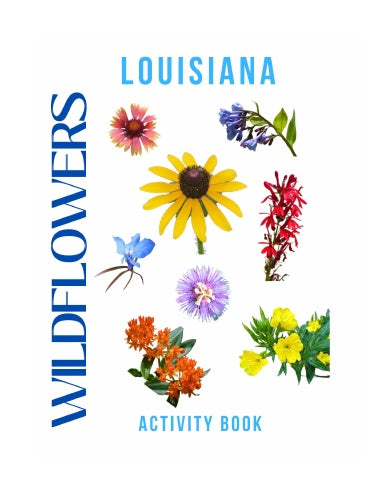Wildflowers of Louisiana Activity Book for Kids