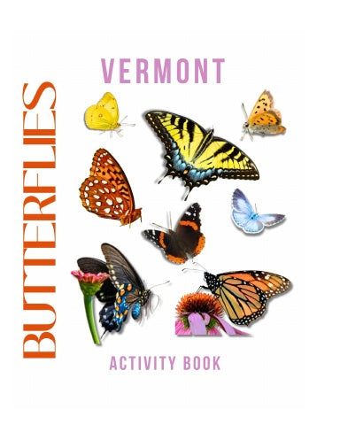Butterflies of Vermont Activity Book for Kids