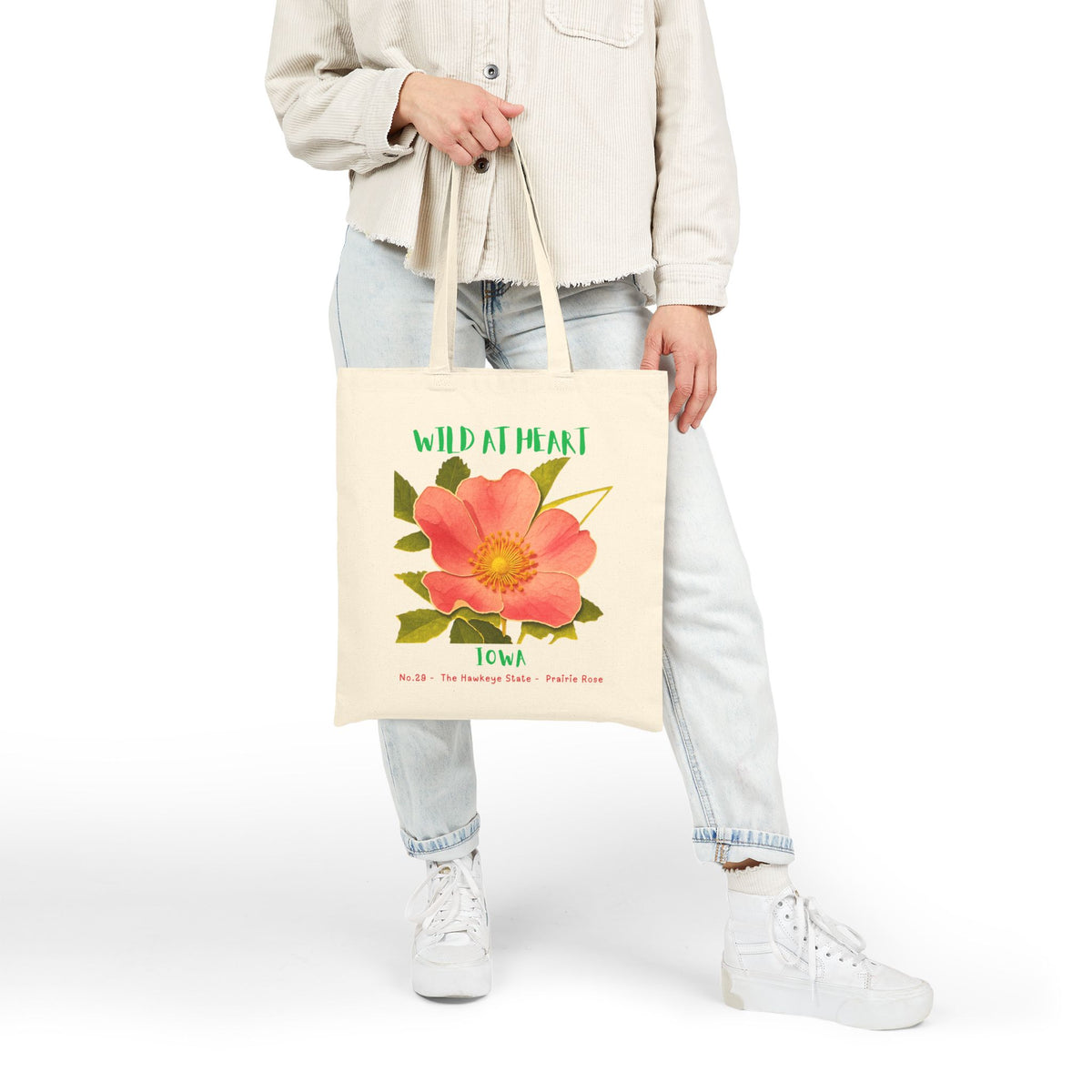 Iowa Wild at Heart Tote Bag