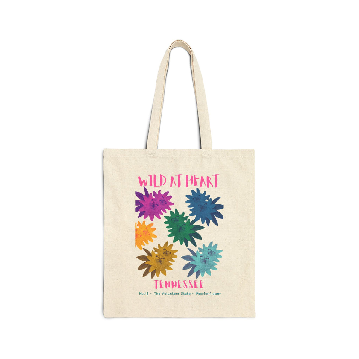 Wild at Heart Tennessee Tote Bag – Canvas Nature Explorer Tote, Kids Adventure Gift
