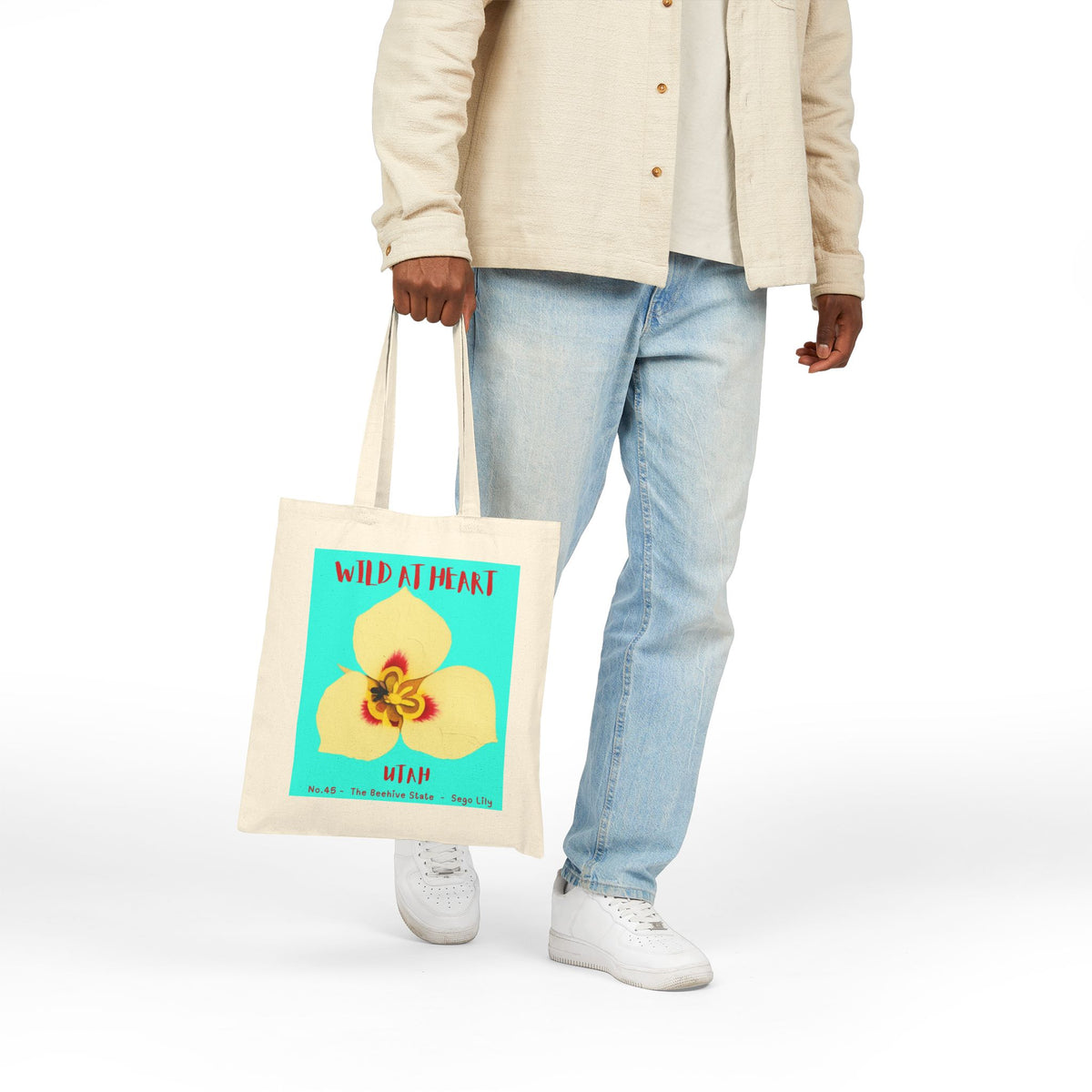 Utah Wild at Heart Tote Bag