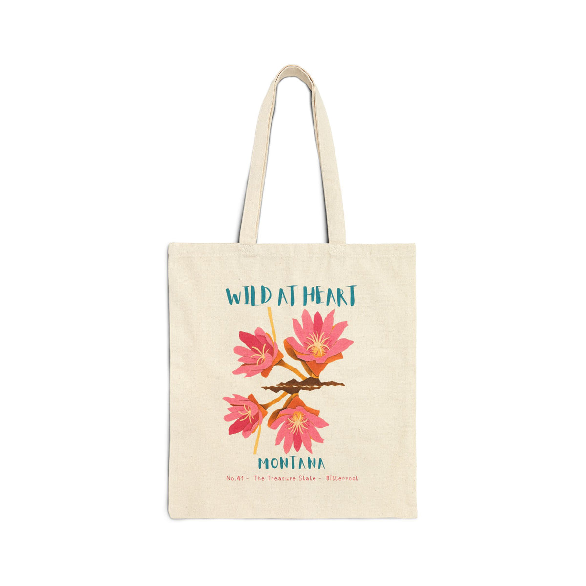 Montana Wild at Heart Tote Bag