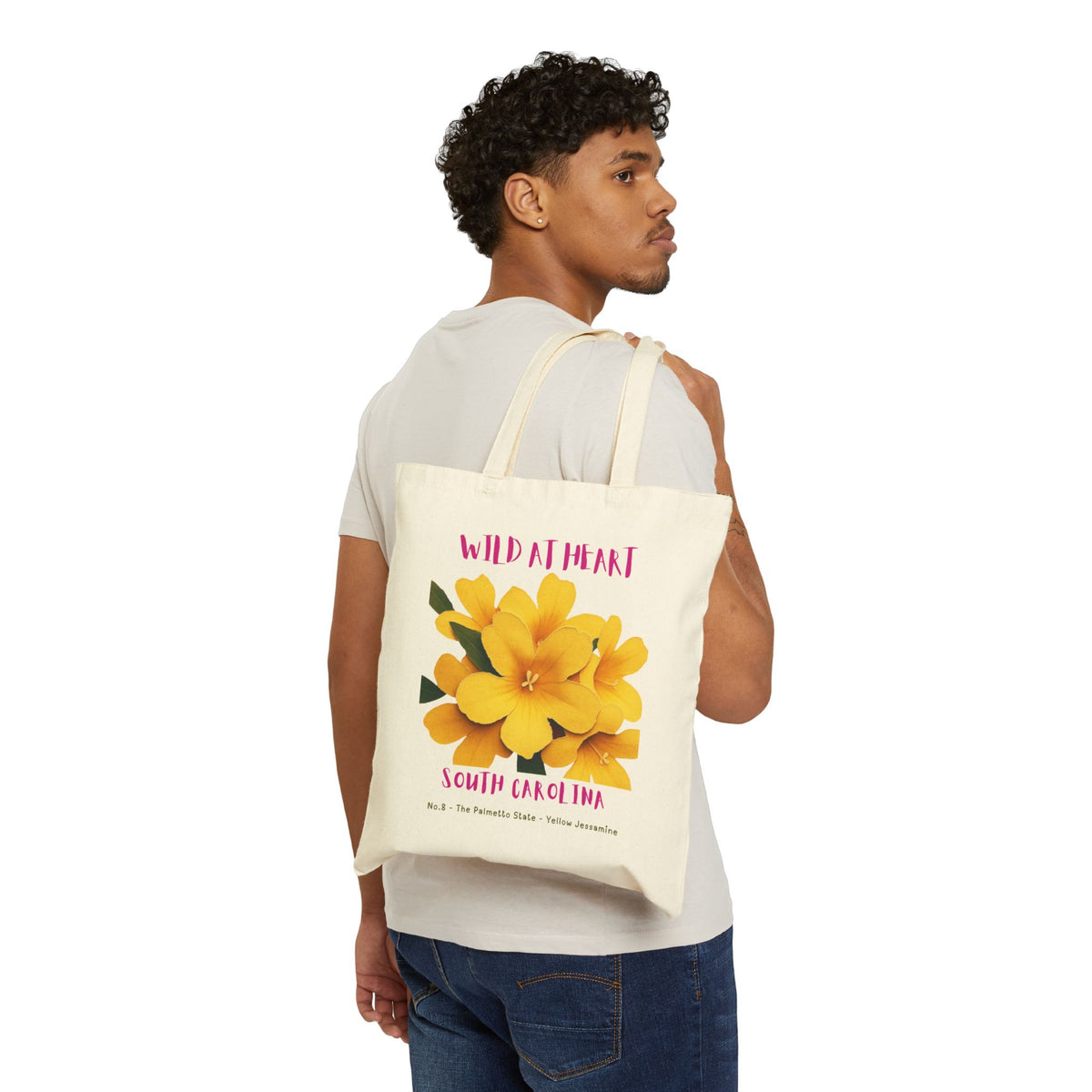 South Carolina Wild at Heart Tote Bag