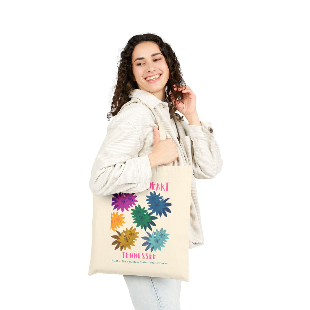 Wild at Heart Tennessee Tote Bag – Canvas Nature Explorer Tote, Kids Adventure Gift