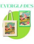 Wild at Heart Everglades National Park Gift Set – Activity Book + Canvas Tote, Kids Explorer Bundle