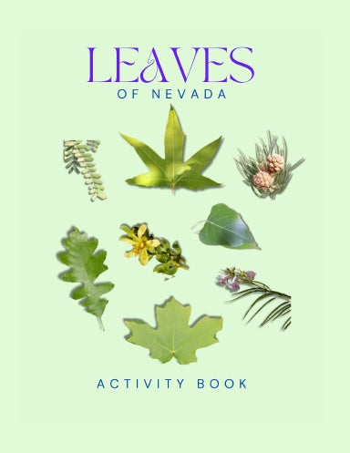 Leaves of Nevada Activity Book for Kids