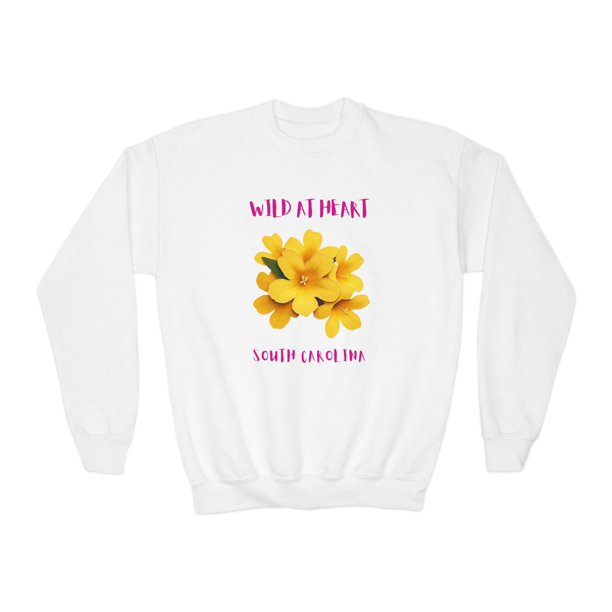 South Carolina Wild at Heart Youth Crewneck Sweatshirt