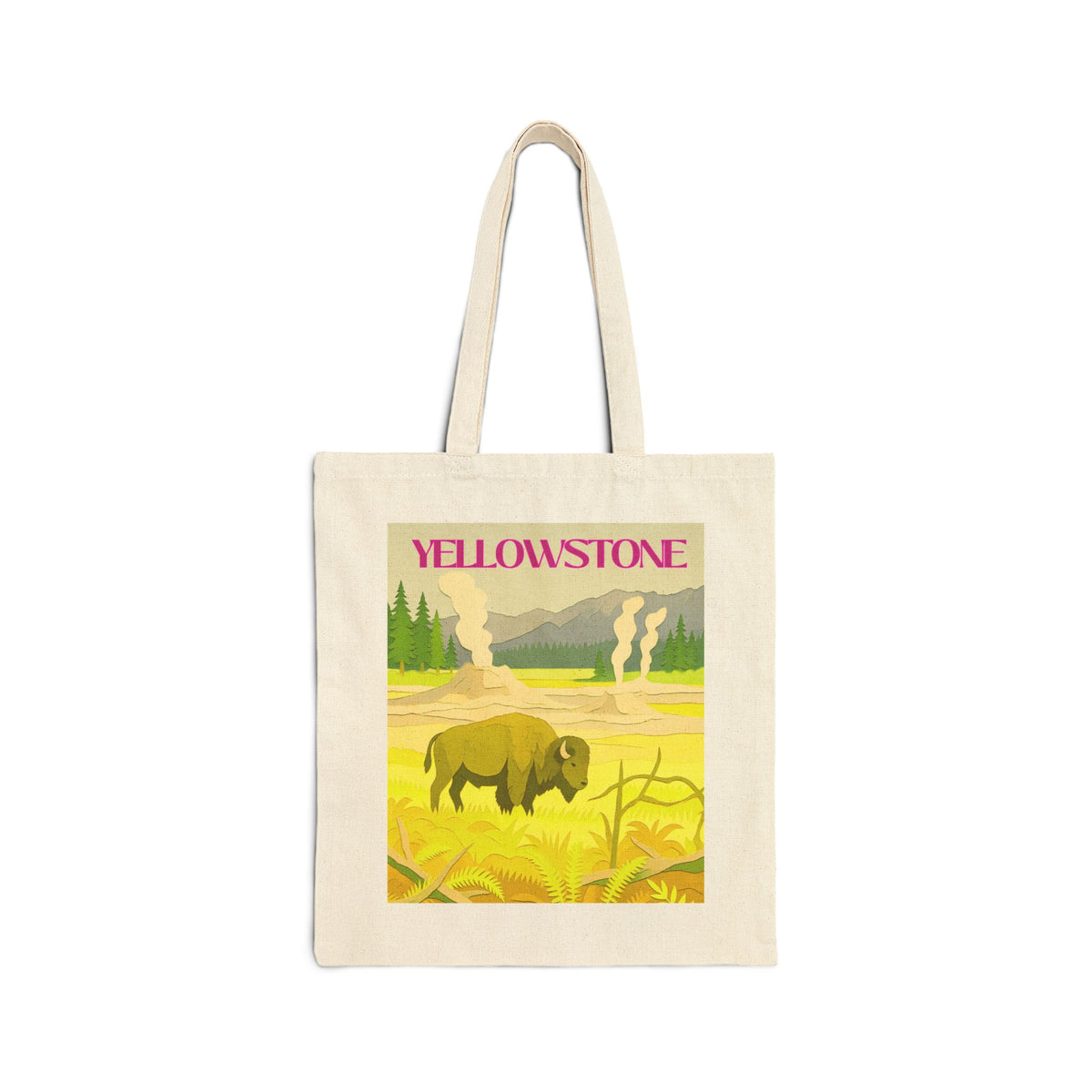 Yellowstone National Park Tote Bag
