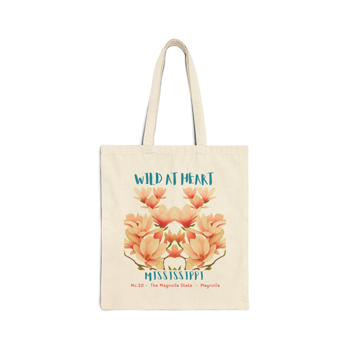 Mississippi Wild at Heart Tote Bag